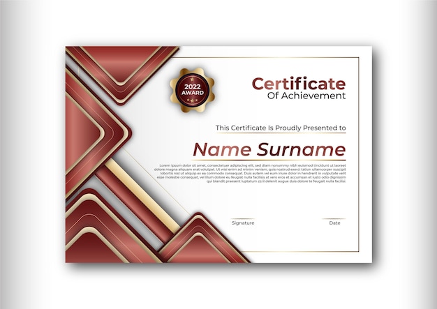 Vector certificate