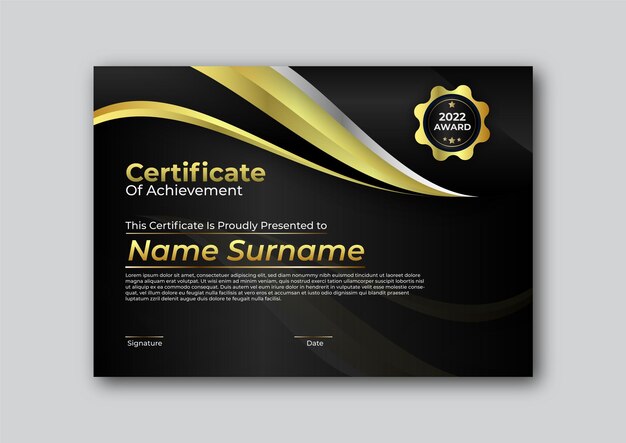 Vector certificate