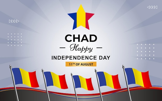 Chad poster for independence day