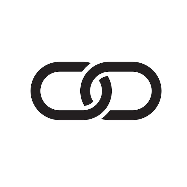 Chain connection icon vector design