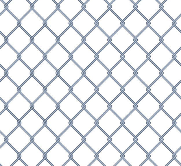 Vector chain fence texture vector isolated background illustration