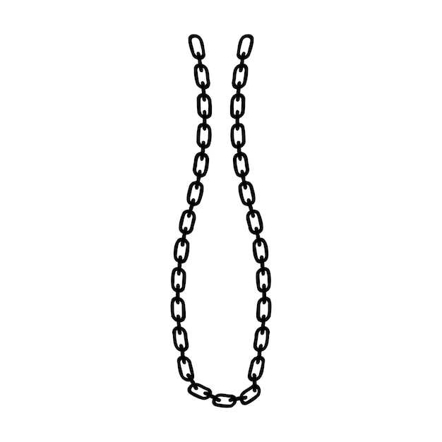 Chain icon vector illustration symbol design