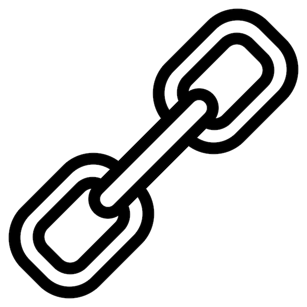 Chain icon vector