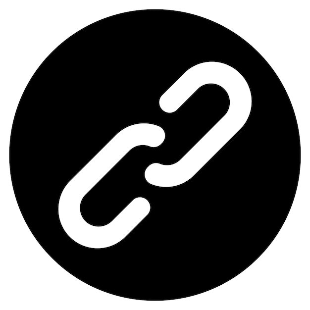 Vector chain icon vector