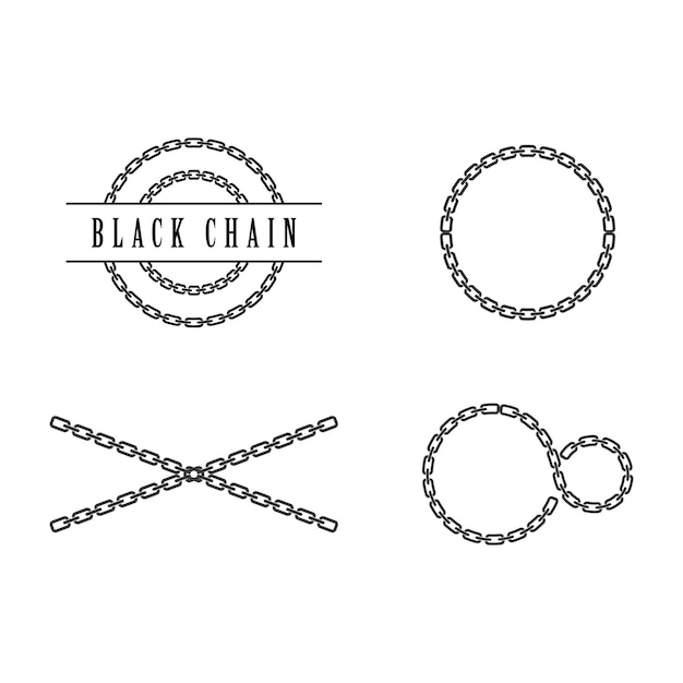 Chain illustration design