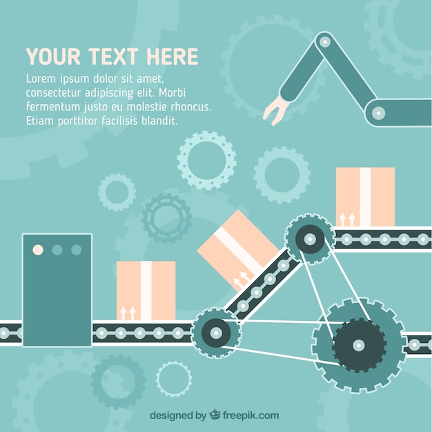 Vector chain production background