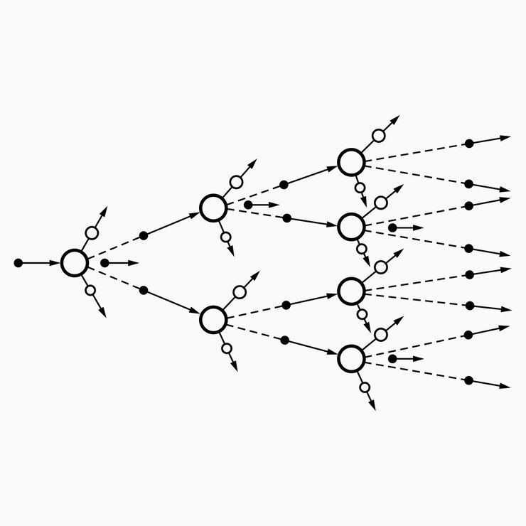 Vector the chain reaction of uranium fission
