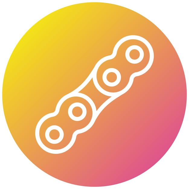 Chain Vector Icon Design Illustration