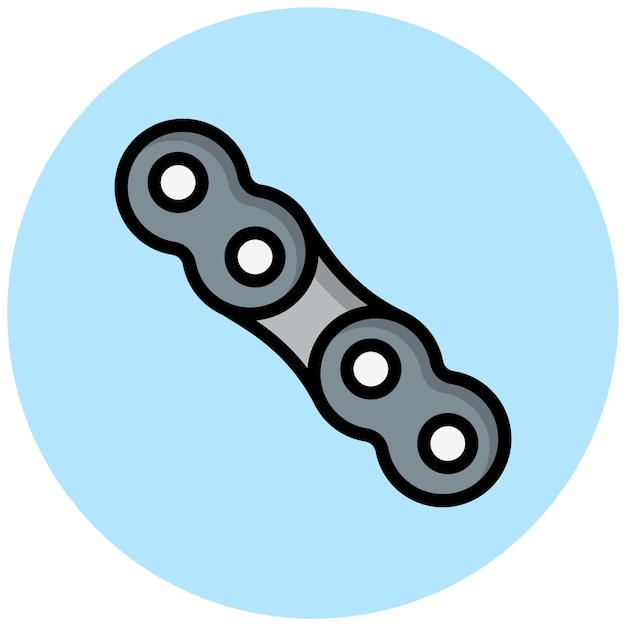 Chain Vector Icon Design Illustration