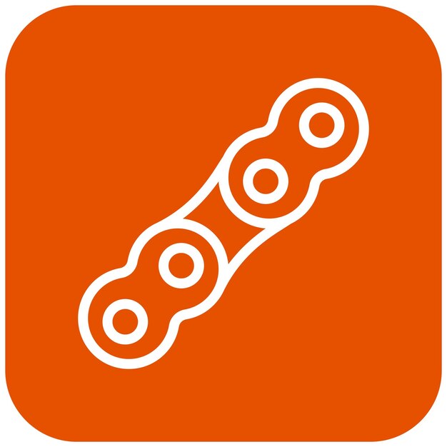 Chain Vector Icon Design Illustration