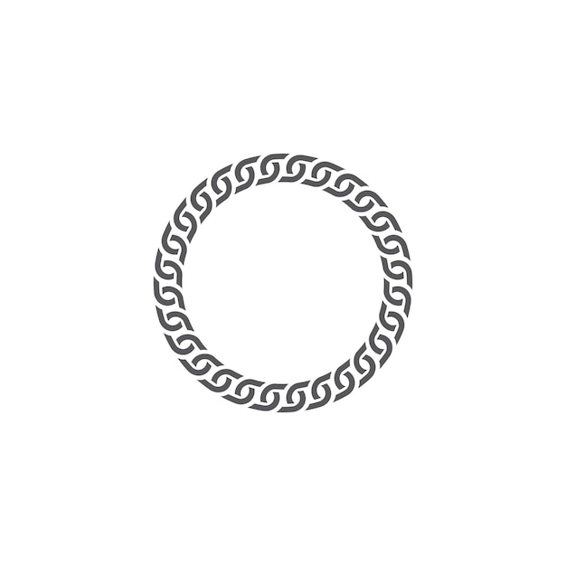 Premium vector chain vector illustration design