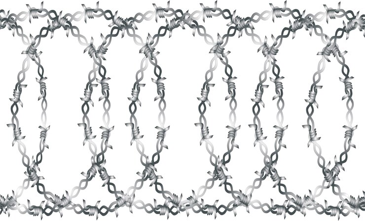 Vector a chain with a border that says'the word " on it. "