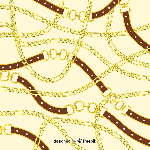 Vector chains background