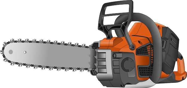 CHAINSAW VECTOR EPS ARTWORK