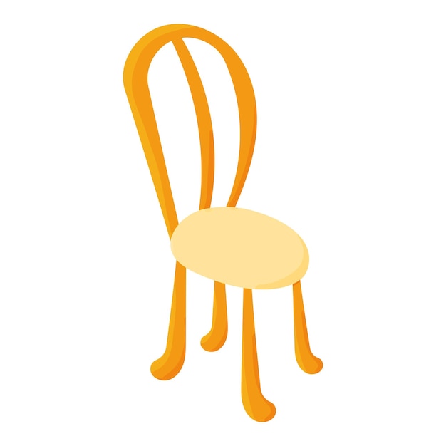 Chair armchair furniture golden wood interior sit lunch dinner street france icon element