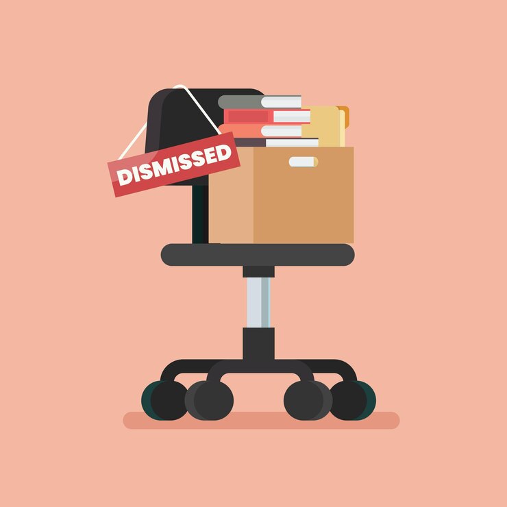 Vector chair dismissed employee