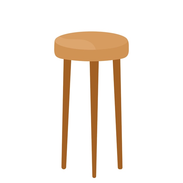 フラット スタイルのベクトルの椅子