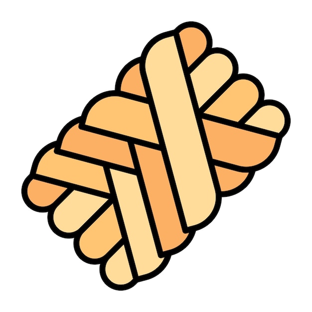 Challah Flat Illustration