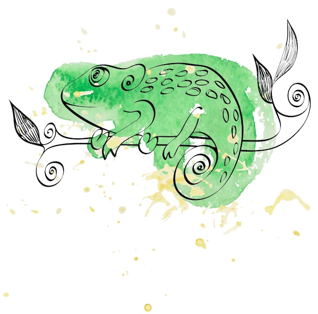 Vector chameleon