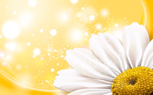 Chamomile flower element