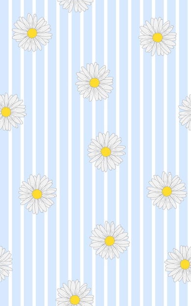 Chamomile Flowers Patterns