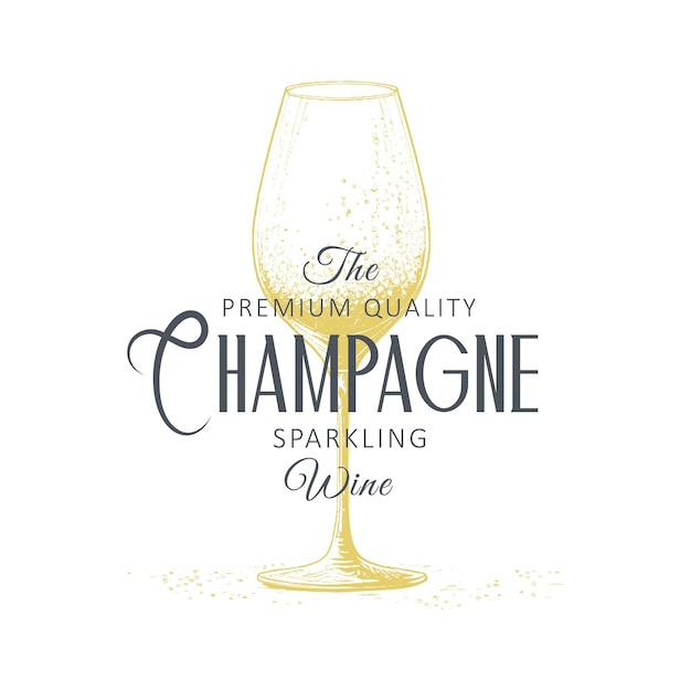 Emblema dello champagne