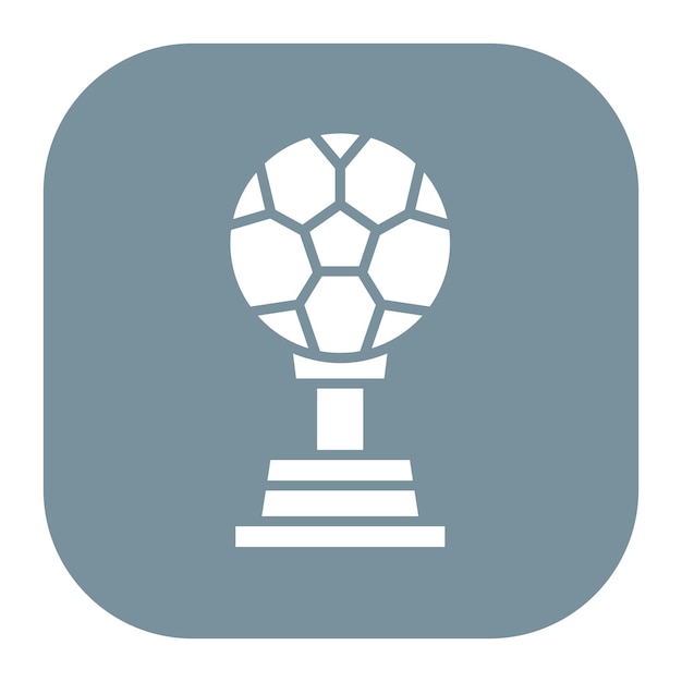 Champion vector icon Can be used for Soccer iconset