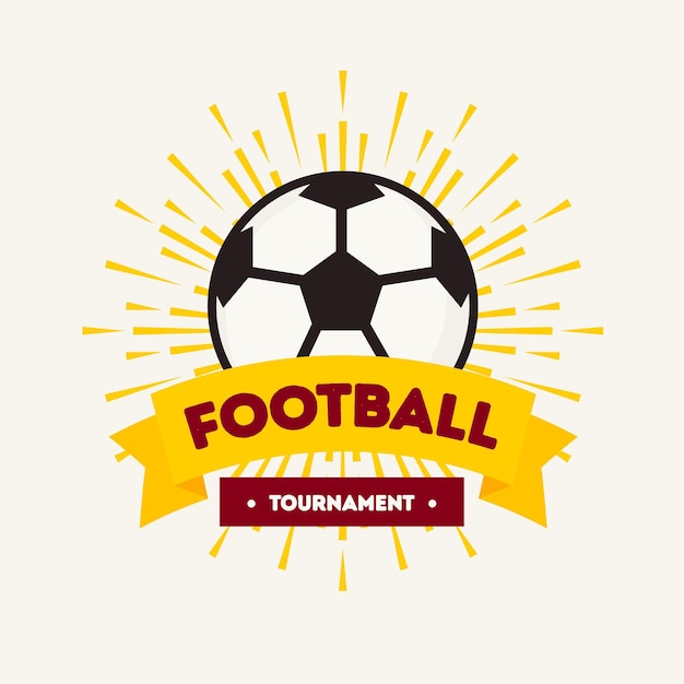 Championship cup banner World football cup soccer tournament background white color Vector Illustration 10 eps