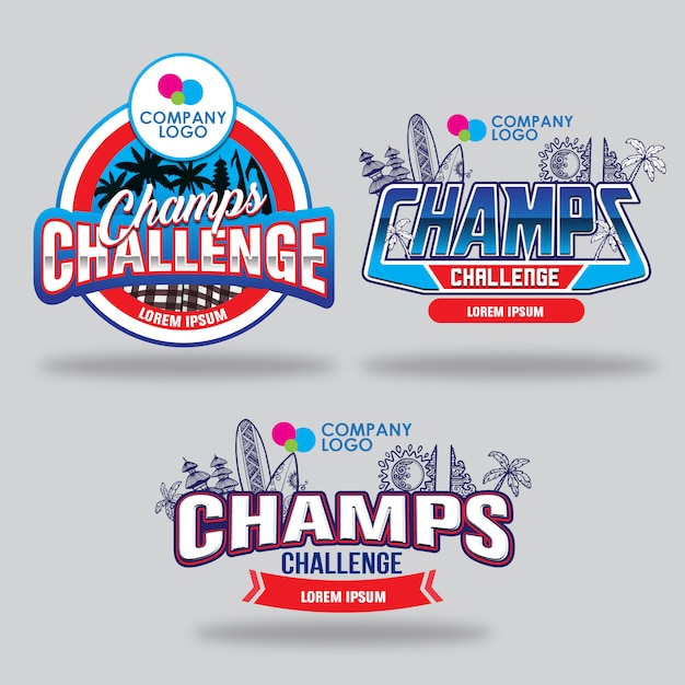 Champs challenge-logo's