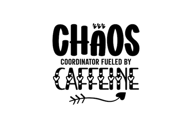 Chaos Coördinator gevoed door Caffeine Vector File