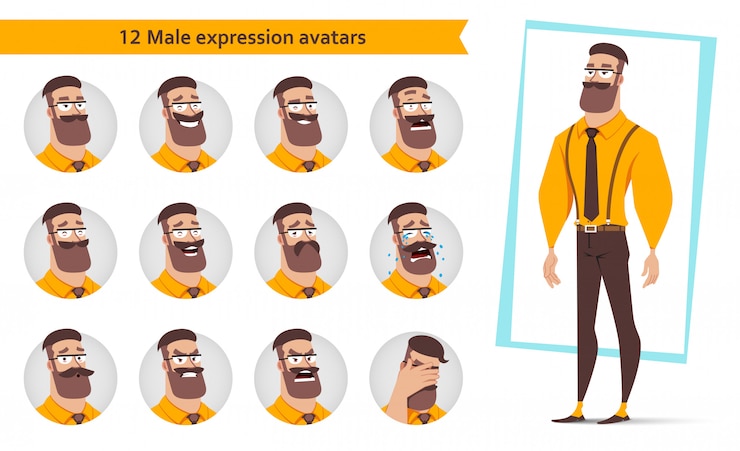 Vector  character design