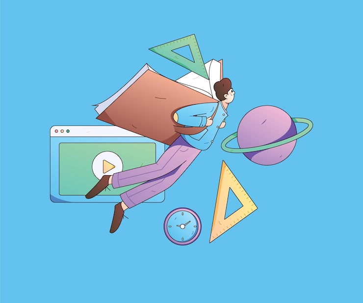 Vector character illustration