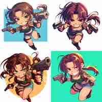 Vector the character revy