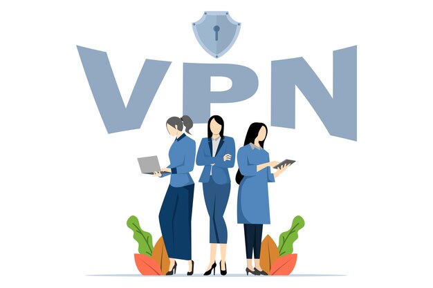 characters access sites using vpn services to bypass blocking and unblocking