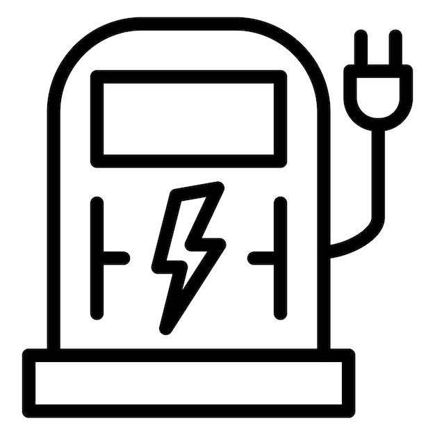 Charging Station Icon Style