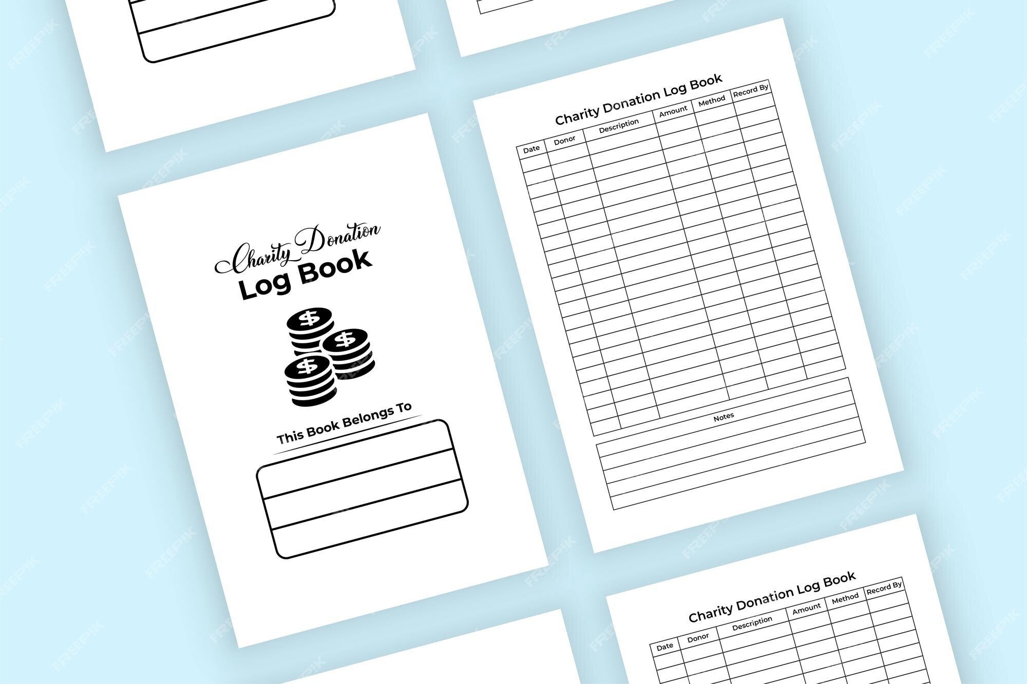 Donation Receipt Template Download A4 US Letter Size Easy 