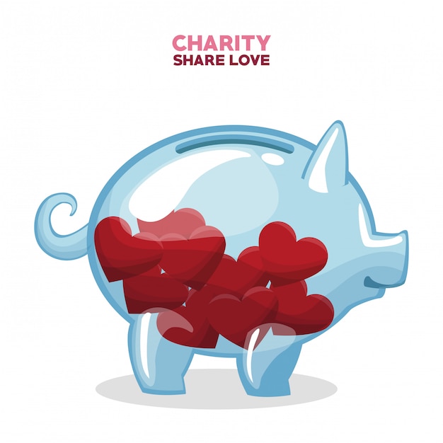 Charity share and love