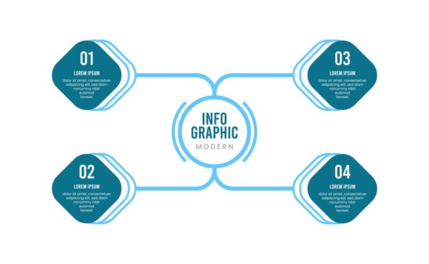 차트 Infographic 요소 컬렉션 벡터 템플릿