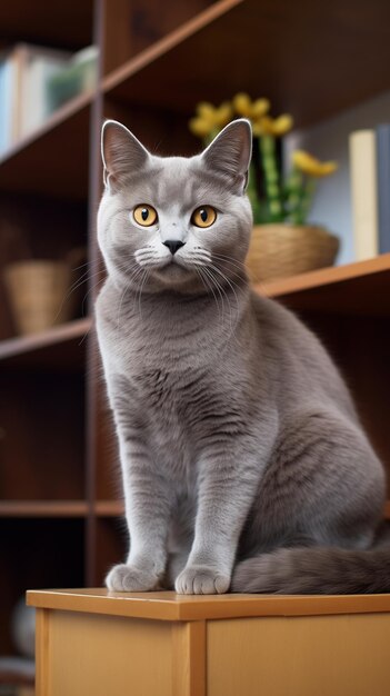 ベクトル シャルトルー子猫猫
