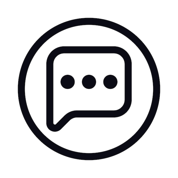 chat bubble messages icon