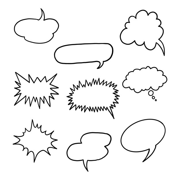 Vector chat bubble