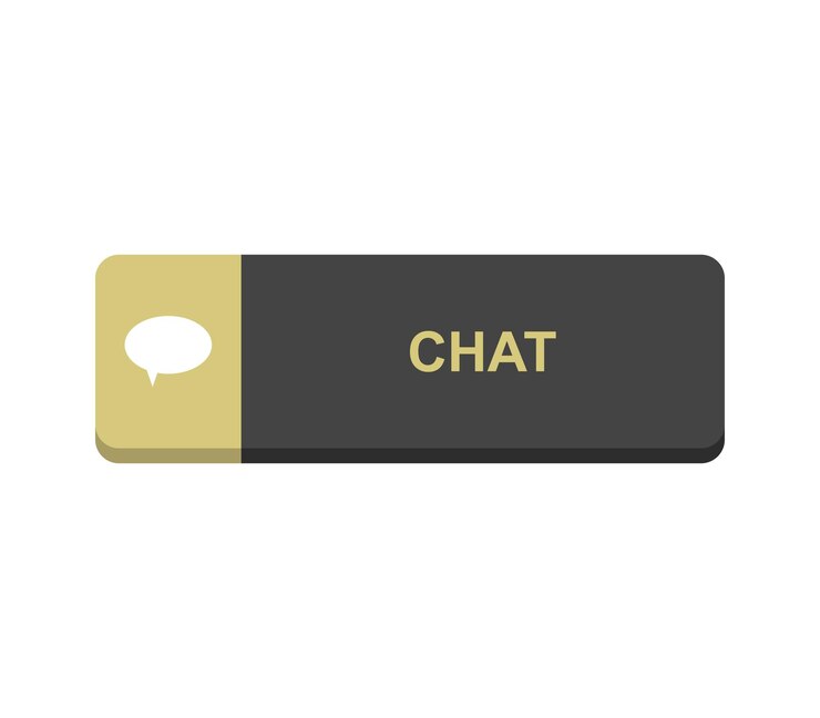 Vector chat button