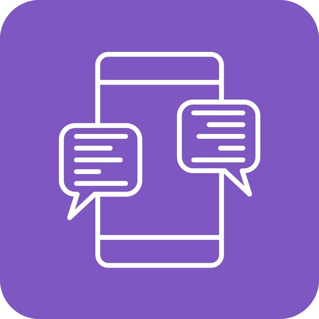 Chat-icon vector afbeelding Kan worden gebruikt voor communicatie en media