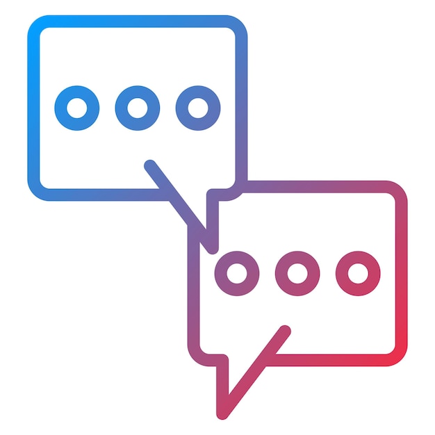 Vector chat icon vector image can be used for technology ecommerce