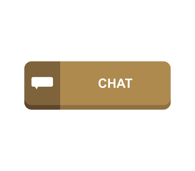 Vector chat-knop