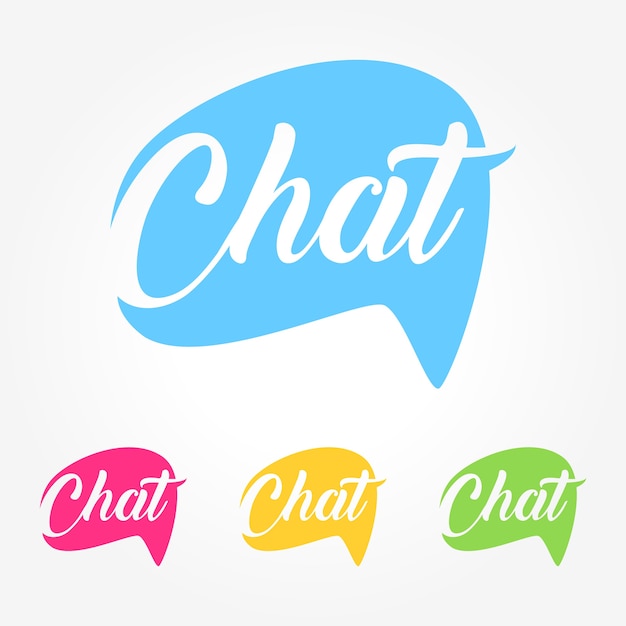 Chat bubble内のチャットシンボル