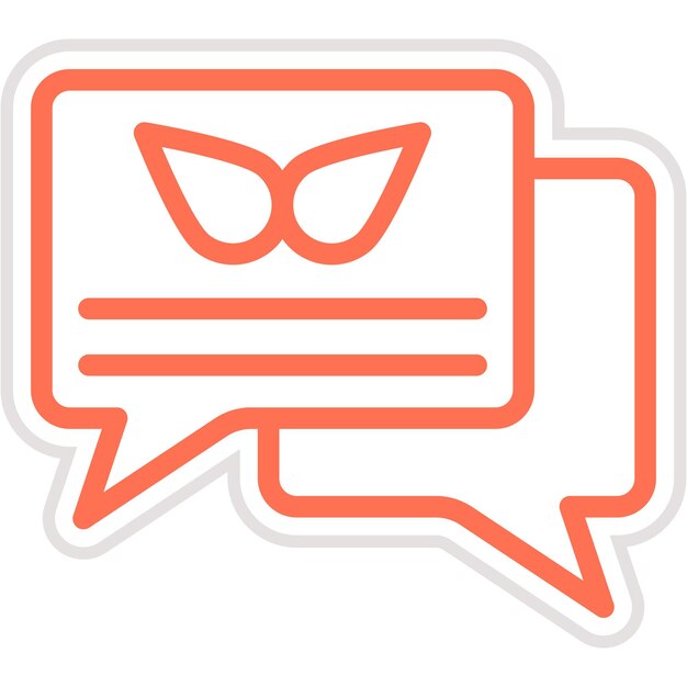 Chat Vector Icon Design Illustratie