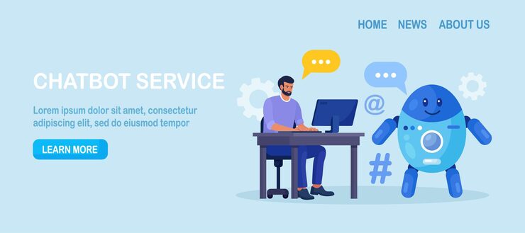 Vector chatbot conversation with clients chat bot chatting optimizing language models for dialogue artificial intelligence robot answer questions generate refinement conversation provide smart solution