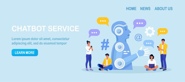 Chatbot conversation with clients Chat bot chatting Optimizing language models for dialogue Artificial intelligence robot answer questions generate refinement conversation provide smart solution