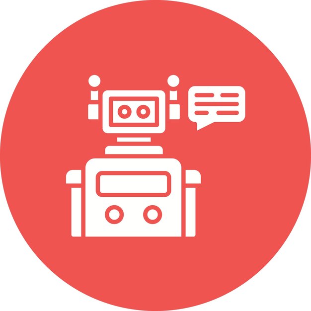 Chatbot icon vector image Can be used for Digital Marketing